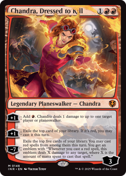 Chandra, Dressed to Kill [Innistrad Remastered] Magic MTG - Image 1