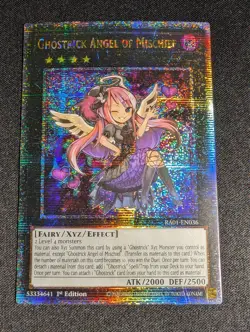 Yugioh Ghostrick Angel of Mischief RA01-EN036 1st Edition Quarter Century NM - Image 1