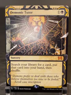 Demonic Tutor Strixhaven: Mystical Archives Regular NM - Image 2