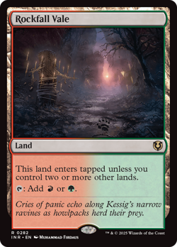 Rockfall Vale [Innistrad Remastered] Magic MTG - Image 1