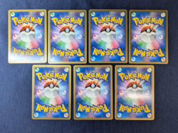 Pokemon VS Series 1ED LP 7 Card Lot Delibird Pidgeot Mantine Japanese Old Back 1 - Image 2
