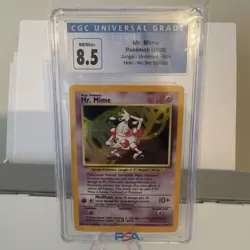 CGC 8.5 Mr. Mime 1999 Jungle 6/64 Holo Pokemon Card - Image 1