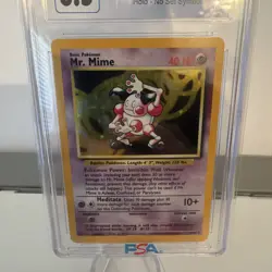 CGC 8.5 Mr. Mime 1999 Jungle 6/64 Holo Pokemon Card - Image 3