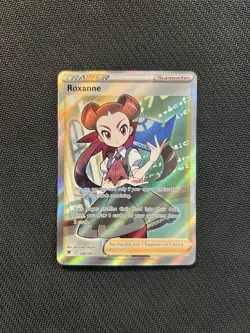 Pokemon TCG Roxanne 188/189! NM Condition! See Description! - Image 1