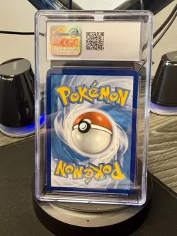 CGC Blue Label Gem Mint 9.5 Charizard V Pokemon SWSH050 Black Star Promo - Image 3