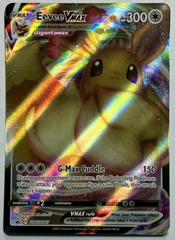 Eevee Vmax SWSH087 (NM) Black Star Promo Sword & Shield: Shining Fates 2021 - Image 1