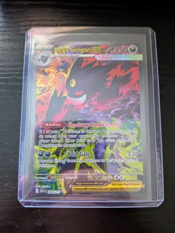 Mega Gengar EX XY BREAKpoint 284/217 Secret Rare Full Art Holo Pokemon TCG - Image 1