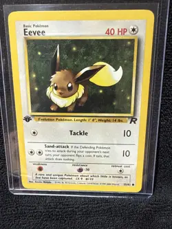 Pokemon TCG Eevee Jungle 51/64 Regular 1st Edition Common - Image 3