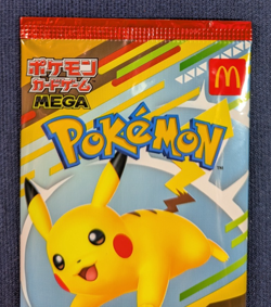 Pikachu 020/M-P Promo McDonald’s Pack Pokemon Japan Exclusive Factory Sealed K01 - Image 3