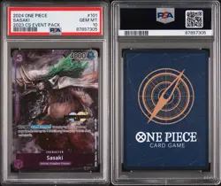 PSA 10 Sasaki 2023 Championship OP01-101 Event Pack 2024 One Piece - Image 3