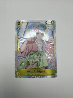 One Piece CCG Kouzuki Hiyori OP06-106 SR - Wings Of The Captain English - Image 1