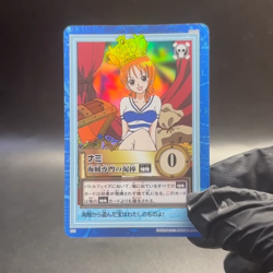 Nami 2001 S05 One Piece Carddass Hyper Battle Holo Reprint Japanese Bandai - Image 2