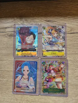One Piece, Bundle, Leader, Secret Rare, Zoro, Nami, Luffy, Rebecca and More,... - Image 1
