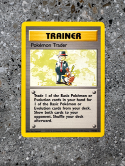 Pokemon TCG Cards Pokemon Trader 77/102 Base Set Rare NM - Image 1