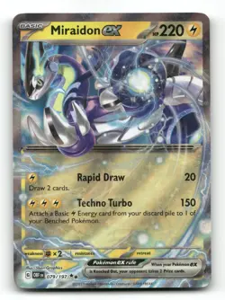 Miraidon ex 079/197 - Obsidian Flames - Pokemon Card NM/M - Image 1