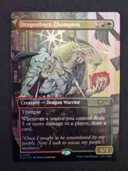 Dragonborn Champion | Secret Lair x D&D | MtG | Foil - Image 1
