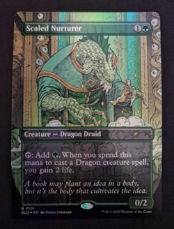 Scaled Nurturer | Secret Lair x D&D | MtG | Foil - Image 1