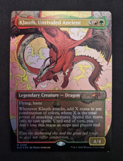 Klauth, Unrivaled Ancient | Secret Lair x D&D | MtG | Foil - Image 1