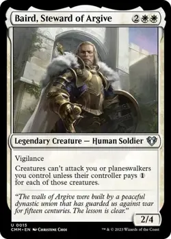 Baird, Steward of Argive Commander Masters Regular - Image 1