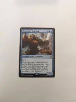 Torrential Gearhulk Commander Masters Regular NM MTG - Image 1