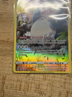 Snorlax NM TG10/TG30 - Holo Rare Lost Origin Trainer Gallery - Pokemon - Image 3