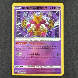 Pokemon TCG Lot Of 8 Radiant Rare Card Greninja Gardevoir Alakazam Hawlucha - Image 5