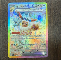 Eevee ex 167/131 Prismatic Evolutions Special Illustration Rare Pokemon。 - Image 1
