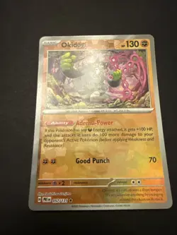 Pokemon TCG Okidogi 057/131 SV: Prismatic Evolutions Master Ball Holo - Image 1