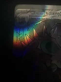 Pokemon TCG Team Rockets Nidoking EX 233/182 Destined Rivals NM Condition - Image 5