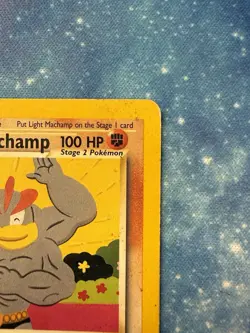 Pokemon TCG Light Machamp 25/105 Neo Destiny - Image 3