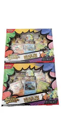 Pokemon TCG Ascended Heroes Deluxe Pin Collection *Lot Of 2* - Image 1