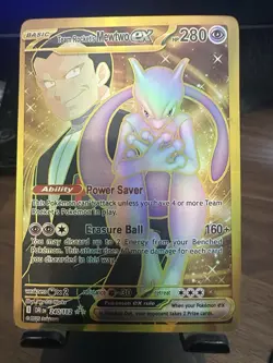 Team Rocket's Mewtwo ex - 240/182 - 240/182 - SV10: Destined Rivals - Hyper R... - Image 1
