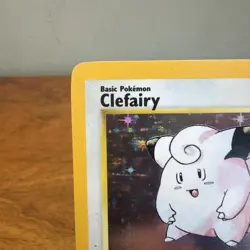 Pokemon TCG Clefairy Holo Rare Card Base Set 5/102 Unlimited LP Condition WOTC - Image 2