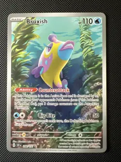 Pokemon Illustration Rare Bruxish #200/191 Surging Sparks - Image 1