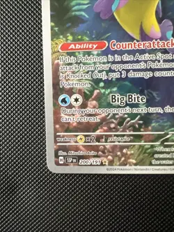 Pokemon Illustration Rare Bruxish #200/191 Surging Sparks - Image 5