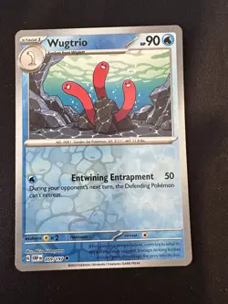 POKEMON TCG WUGTRIO 059/197 OBSIDIAN FLAMES REVERSE HOLO ENGLISH - Image 1