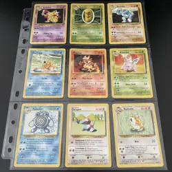 Vintage ⭐Complete Pokemon Base Set Common Uncommon Cards 1999⭐Pokemon Base set - Image 3