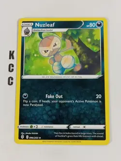 Nuzleaf 096/203 Regular Evolving Skies Pokemon TCG - Image 1