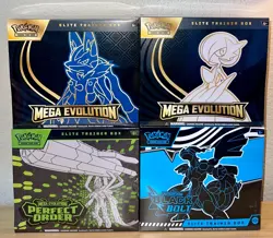 Pokemon Mega Evolution Elite Trainer Box ETB Set of 2 and Perfect Order ETB NEW - Image 5