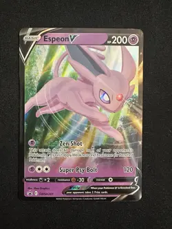 Espeon V SWSH201 - Black Star Promo - Ultra Rare Holo - NM - Pokemon TCG - Image 1