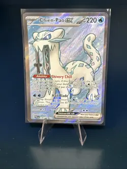 Chien-Pao ex 236/193 Ultra Rare Pokemon Paldea Evolved NM 2x White Star (ash1) - Image 1