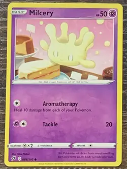 Lot 4x Official Pokemon Cards, Milcery and Alcremie - Image 5