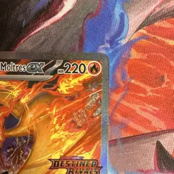 Pokemon Team Rocket's Moltres EX Secret Rare Holo Destined Rivals 229/182 220 HP - Image 3