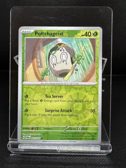 Poltchageist 021/167 Reverse Holo Twilight Masquerade Pokemon Card - Image 1
