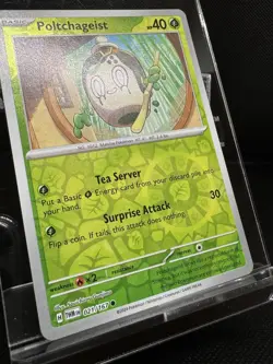 Poltchageist 021/167 Reverse Holo Twilight Masquerade Pokemon Card - Image 2