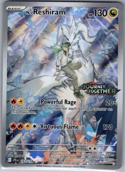 N's Reshiram 167/159 SV09: Journey Together - Pokemon Card - NM - Image 1