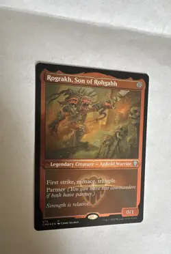 Rograkh, Son of Rohgahh (Foil Etched) Commander Legends Foil - Image 1