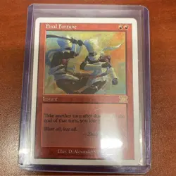 Final Fortune Classic MTG Core Set 6th Edition Regular - Image 2