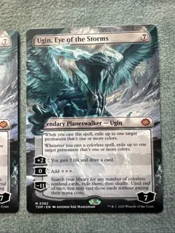Ugin, Eye of the Storms (Borderless) Tarkir: Dragonstorm- Non Foil - Image 1