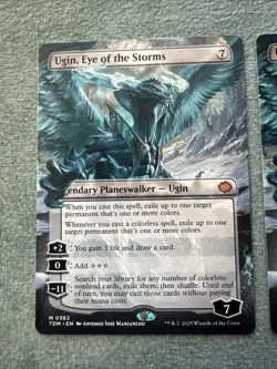 Ugin, Eye of the Storms (Borderless) Tarkir: Dragonstorm- Non Foil - Image 2